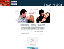 Tablet Screenshot of loveforwits.com